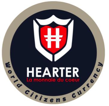 Logo hearter carre sur blanc